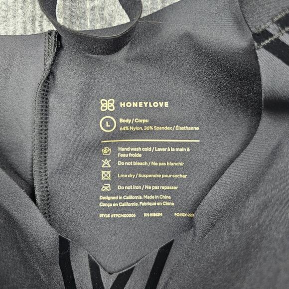 Honeylove Silhouette Cami Tank Womens Large Smoothing Compression Bra Shapewear - Picture 5 of 6